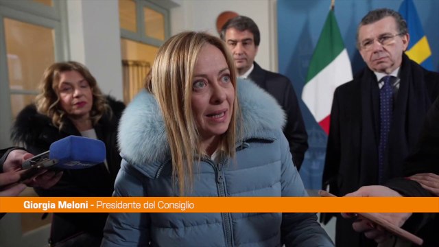 Meloni In Europa sulla difesa dei confini importanti passi avanti