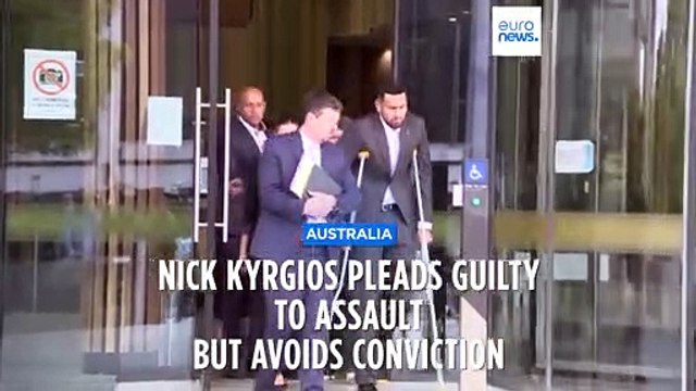Tennis star Nick Kyrgios admits to assaulting ex-girlfriend but avoids a criminal conviction