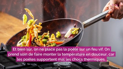 Cette erreur que l’on commet tous avec sa poêle, c’est le meilleur moyen de la détériorer définitivement