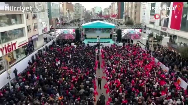 Cumhurbaşkanı Erdoğan Aydos Kalesi ile Sultan Korusu'nun açılış törenine katıldı