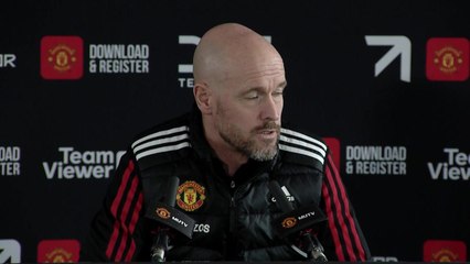 Have to be better than last time we played Palace - Ten Hag