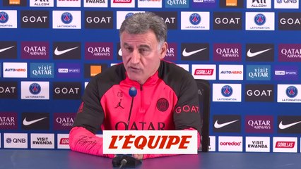 Galtier sur la blessure de Mbappé : « Je ne pense pas que Kylian ait trop joué » - Foot - L1 - PSG