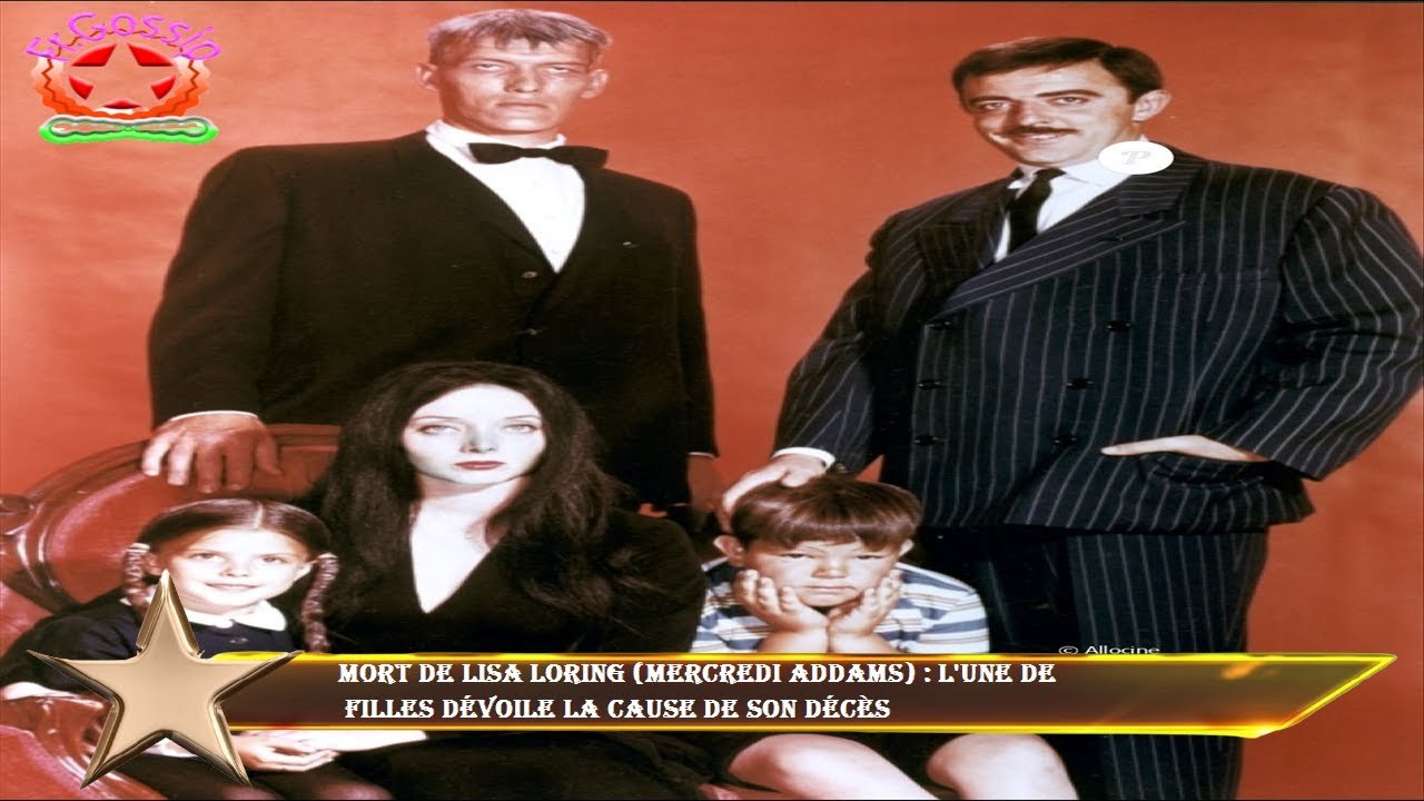 Mort de Lisa Loring (Mercredi Addams) : l'une de  filles dévoile la cause de son décès