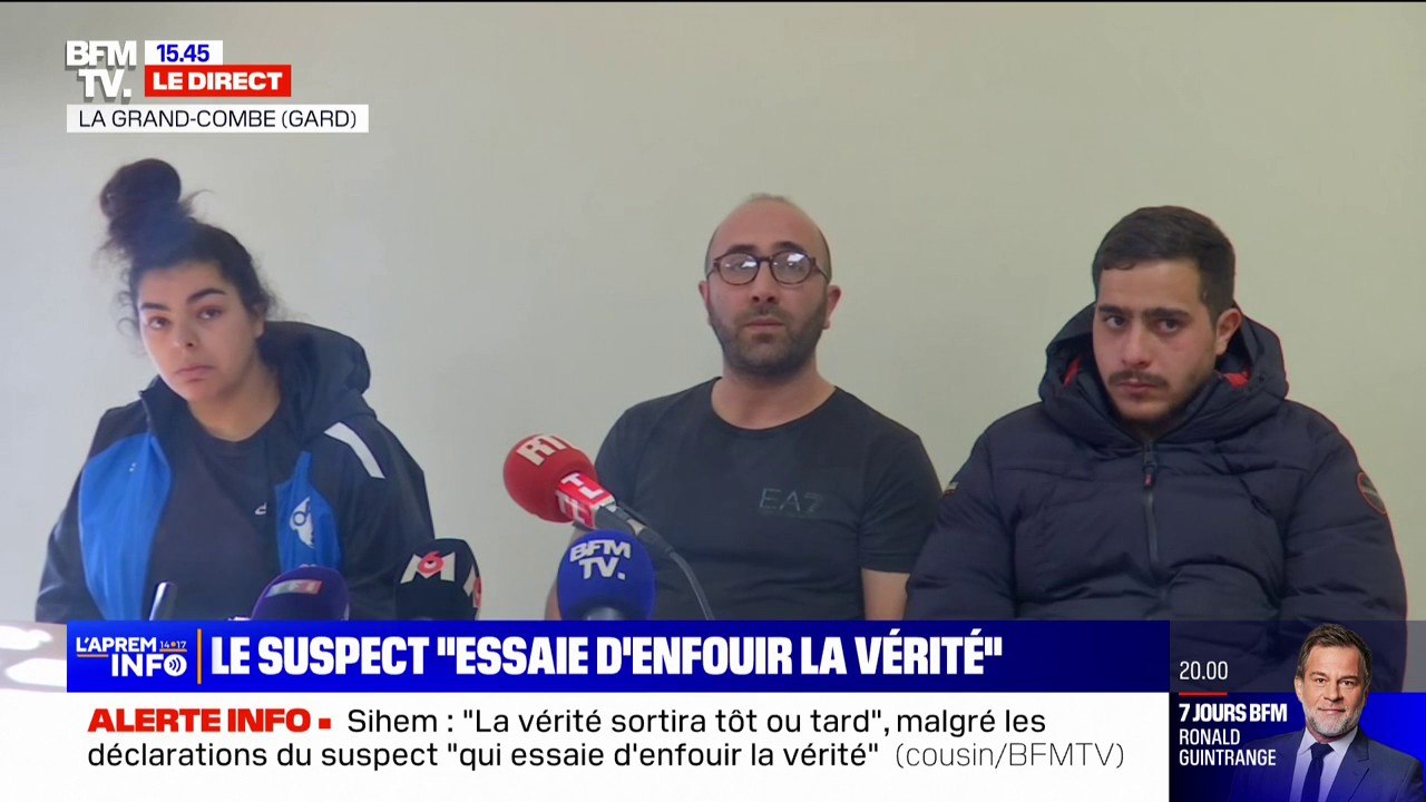 Selon le cousin germain de Sihem, le suspect "essaie d'enfouir la vérité" en faisant croire à "une relation" entre lui et la victime