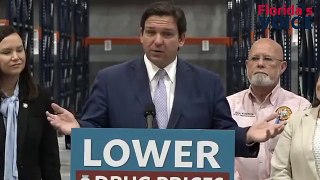 Gov. Ron DeSantis files lawsuit against the FDA for holding out on approving Florida's application to lower drug prices for Floridians  