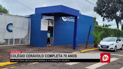 Colégio Cerávolo completa 70 anos como um dos maiores do PR