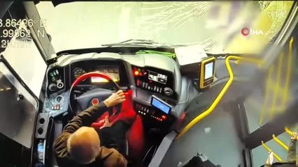 İETT otobüsünün durağa daldığı anlara ilişkin yeni görüntüler ortaya çıktı