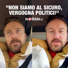 Il duro attacco di Francesco Facchinetti al governo: "Incapaci, fatevi schifo"