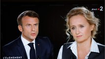 GALA VIDEO - Caroline Roux : son “chantage” à Emmanuel Macron après l’interview du 14-Juillet