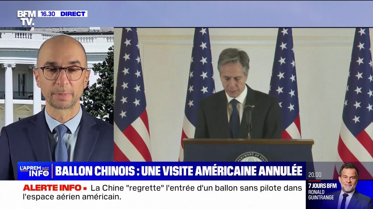 Le secrétaire d'État américain, Antony Blinken,...