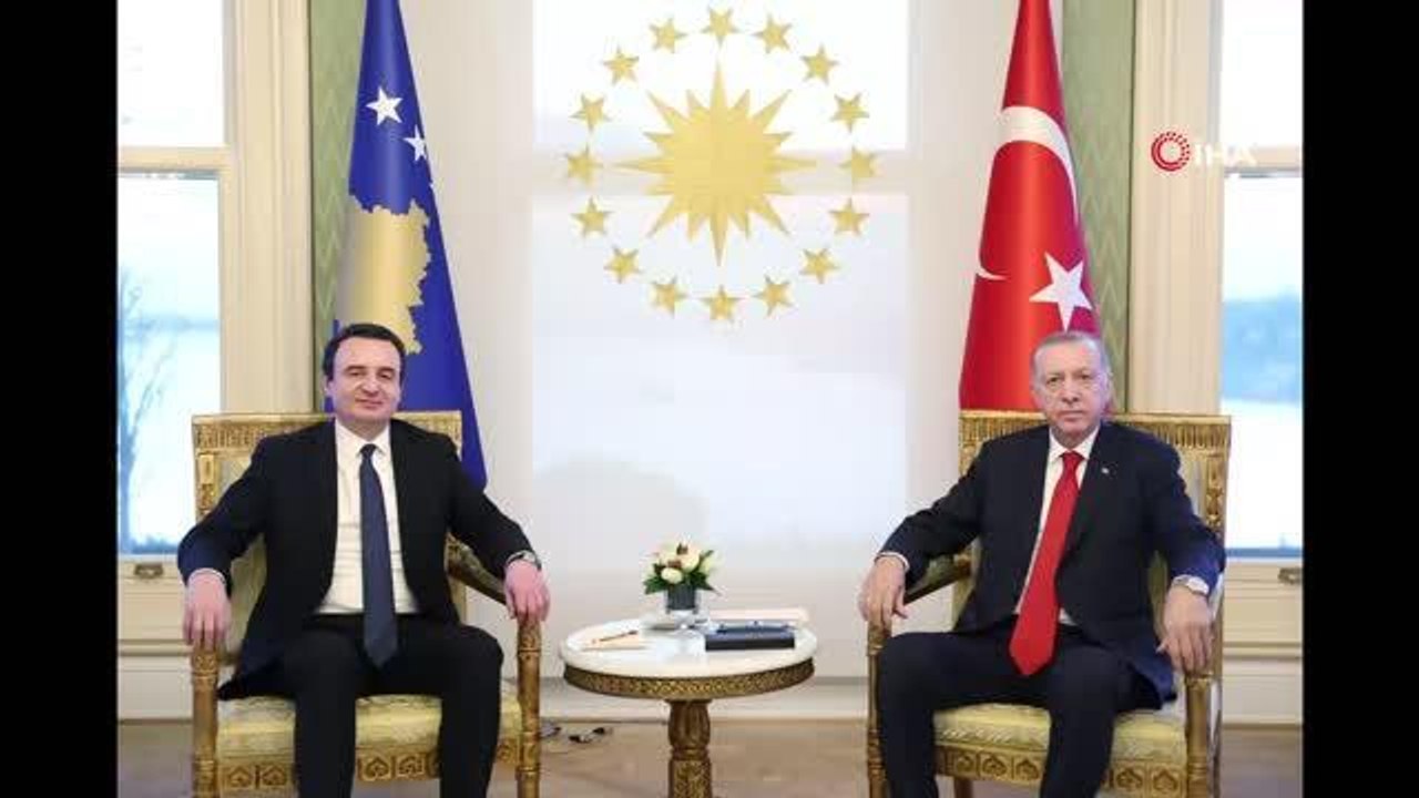 Cumhurbaşkanı Erdoğan, Kosova Başbakanı Kurti'yi kabul etti