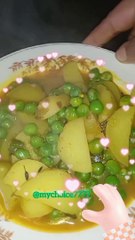 Aaloo matar ki sabji