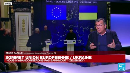 "Le cap est fixé, tôt ou tard l'Ukraine fera partie de l'Union Européenne"