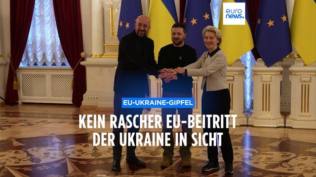 Ihr Schicksal ist unser Schicksal : EU verspricht Hilfe, aber keinen baldigen EU-Beitritt