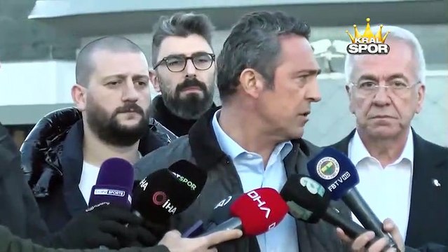 Fenerbahçe Başkanı Ali Koç'tan hakem Ali Palabıyık'a tepki