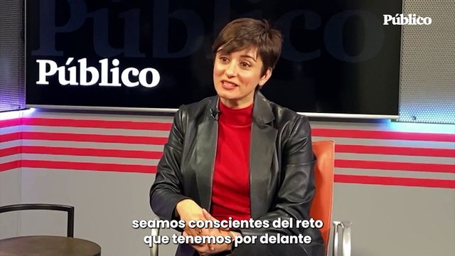 Isabel Rodríguez: Es muy importante que todas las formaciones de izquierdas seamos conscientes del reto que tenemos