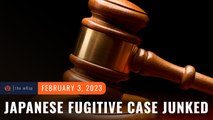 Taguig court junks case vs Japanese fugitive, paving way for deportation