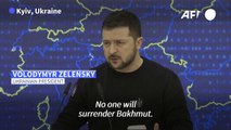 Ukraine's Zelensky asks for arms to defend Bakhmut and retake Donbas