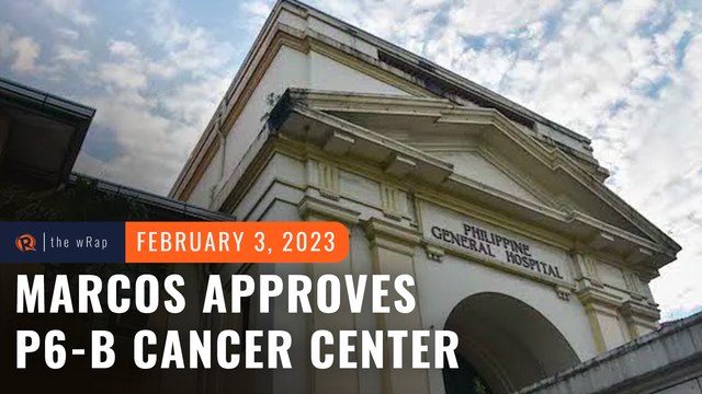 Marcos kicks off infrastructure push with P6-billion cancer center