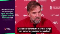 Klopp defends misfiring Salah ahead of Liverpool milestone