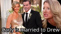 General Hospital Shocking Spoilers Carly is married to Drew, the plan to get rid of insider trading