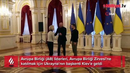 AB bir sonraki yaptırımı açıkladı! Kiev'e sürpriz ziyaret