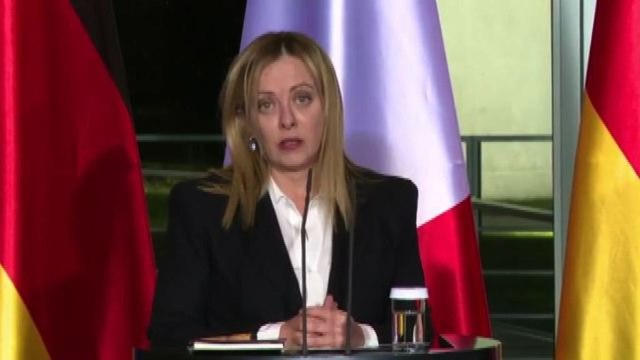 Meloni: sostegno Italia-Germania a Kiev fino a quando necessario