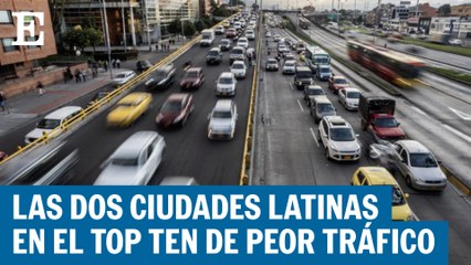 Las dos urbes lationamericanas con peor tráfico