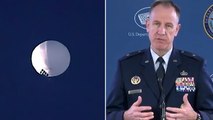 Chinese spy balloon: Pentagon ‘reviews options’ including shooting down airship