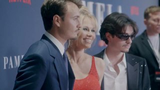 How Pamela Anderson and Her Sons Got Ready for the Premiere of ‘Pamela, a Love Story’