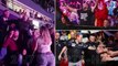 Police appeal after two men and a woman are ASSAULTED in a brawl at the Premier League Darts in Belfast... as a video is posted online showing a group of people involved in two separate fights in which punches are thrown