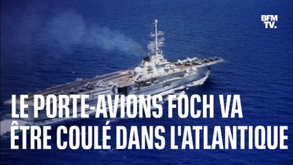 Le porte-avions Foch, sous pavillon brésilien depuis 2000, va être sabordé en raison de sa vétusté