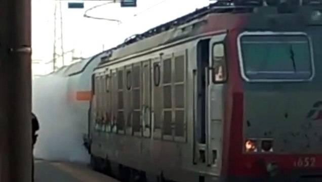 Viareggio, principio d'incendio alla stazione su un treno carico di Gpl