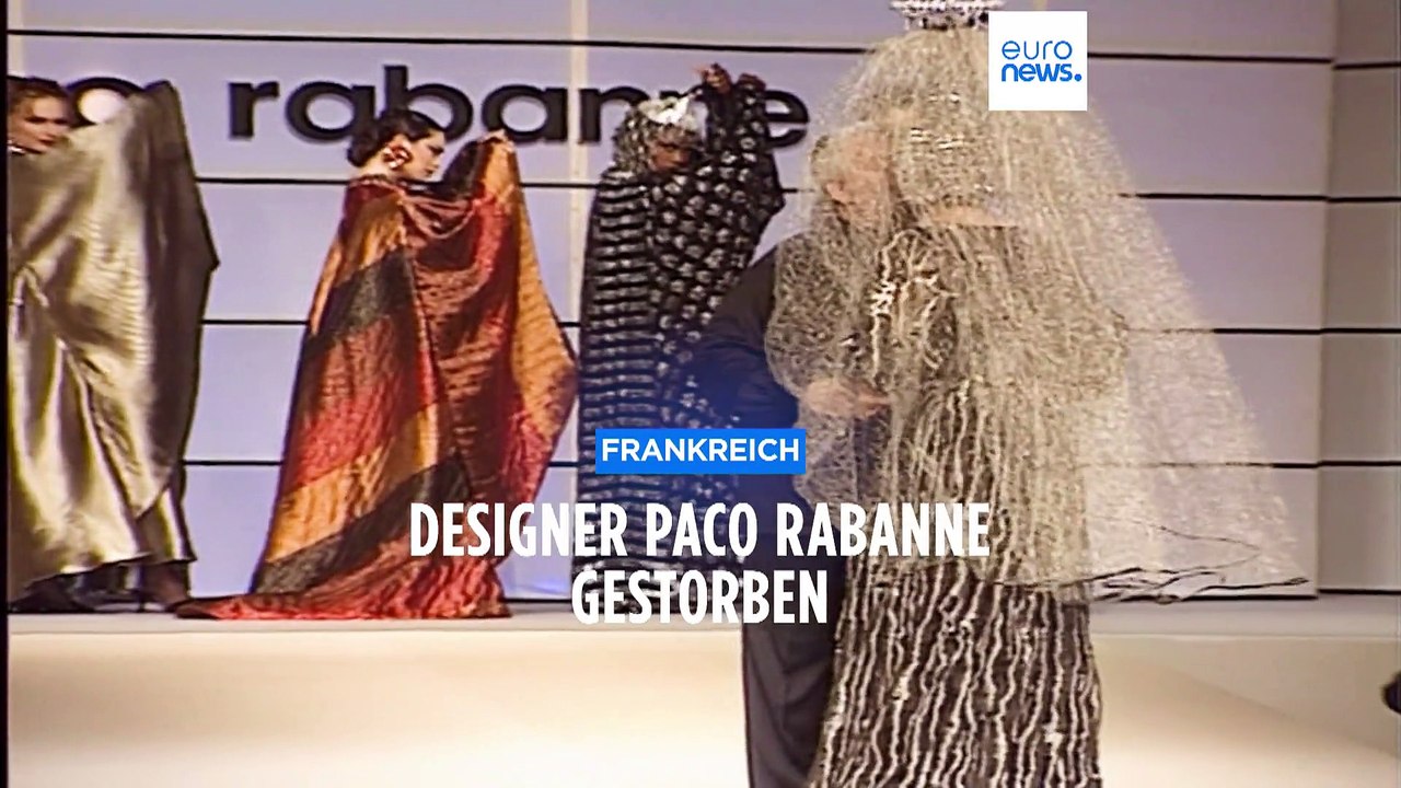 Der Modeschöpfer Paco Rabanne ist gestorben
