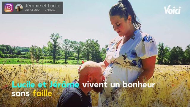 Voici - L'amour est dans le pré : Lucile dévoile son joli ventre arrondi quelques jours après l'annonce de sa grossesse