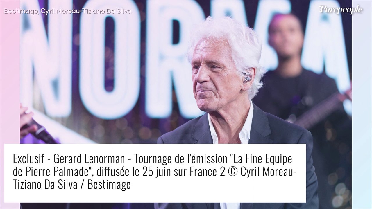 Gérard Lenorman rassurant sur son état de santé, il se sent "en pleine forme" et comme "un jeune homme"