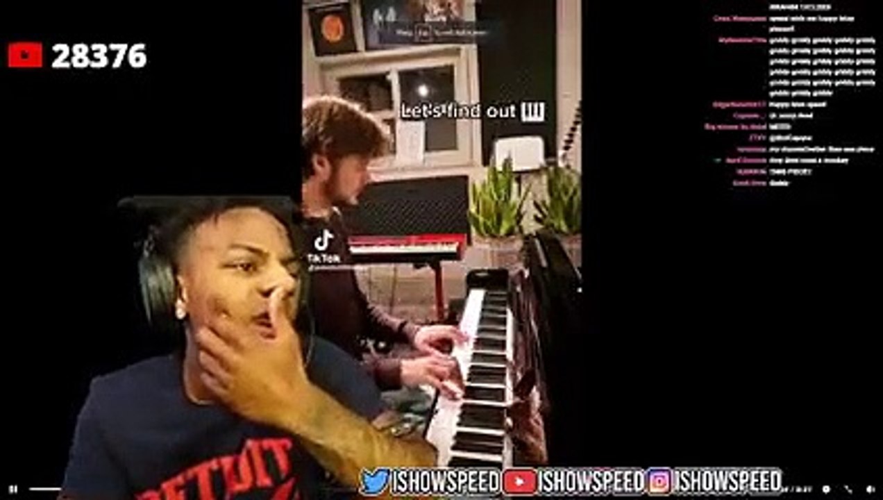 iShowSpeed reacts to World Cup (Piano Version