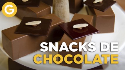 SNACKS DE CHOCOLATE | Postre fácil y rápido | El Gourmet