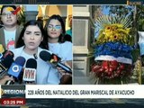 Sucre | Dirección Nacional de la JPSUV celebra 228 años del Natalicio del Gran Mariscal de Ayacucho