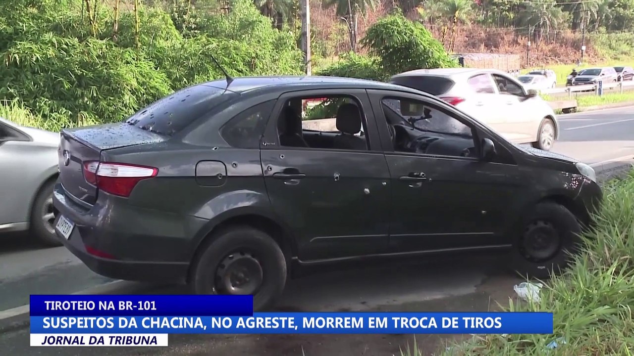 Suspeitos da chacina, no Agreste, morrem de troca de tiros