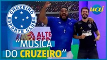 Fael canta música do Cruzeiro no Alterosa Esporte?