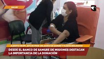 Desde el Banco de Sangre de Misiones destacan la importancia de la donación