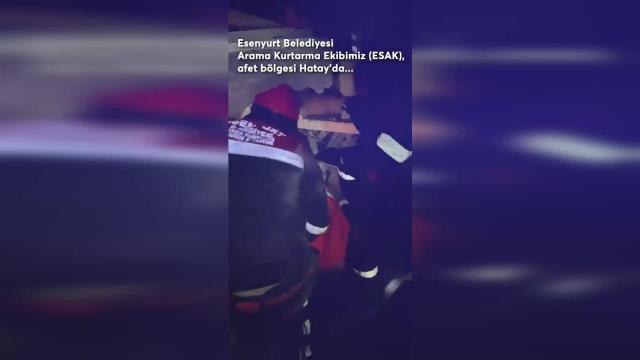 Esenyurt Belediyesi Arama Kurtarma Ekibi, Küçük Bekir ve Annesini Kurtardı