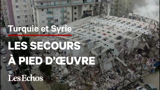 En images : La Turquie et la Syrie dévastées par un séisme