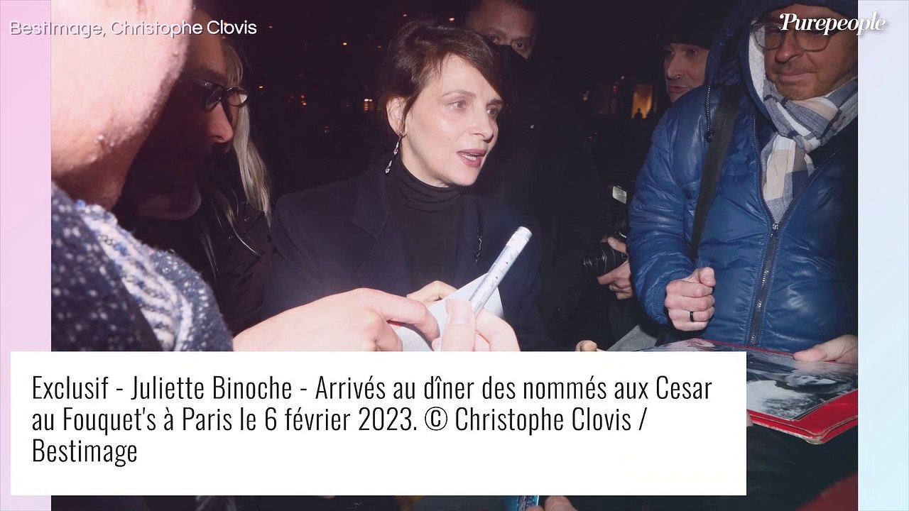 Juliette Binoche retrouve son ex Benoît Magimel : les parents d'Hannah réunis avec style avant les César