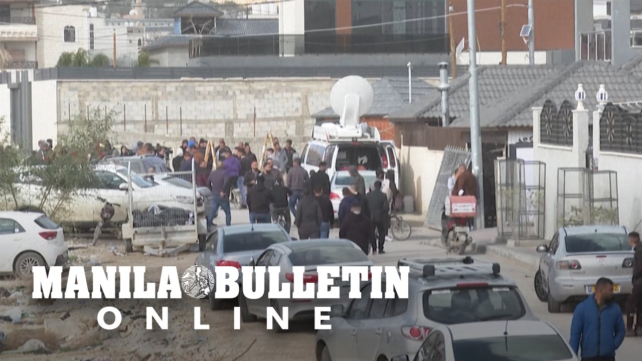 Aftermath of Israeli army raid in West Bank's Jericho