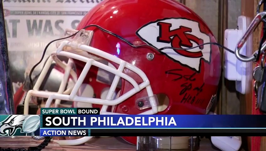Chiefs bar in South Philadelphia getting ready for Super Bowl