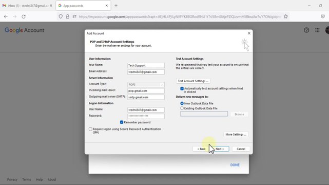 How to Setup Outlook 2013 Email account | Outlook 2013/2016/2019/O365 POP Configuration
