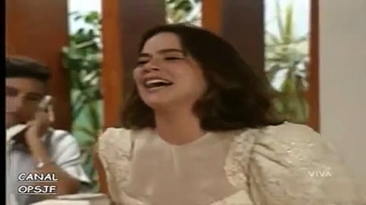 Novela Felicidade (1991) - Álvaro estapeia Débora