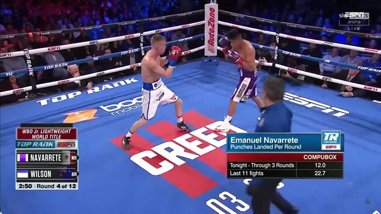 Emanuel Navarrete vs Liam Wilson Fight